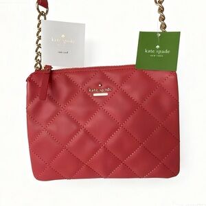NWT Kate Spade New York Emerson Place Harbor Leather Crossbody Shoulder Bag